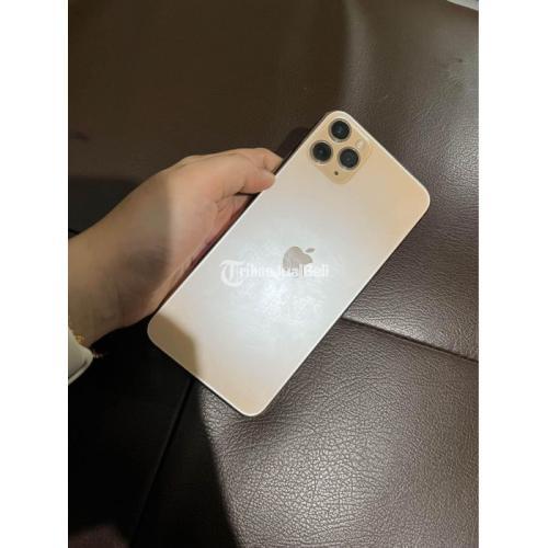 HP iPhone 11 Pro Max 256GB Gold Seken Fullset - Yogyakarta