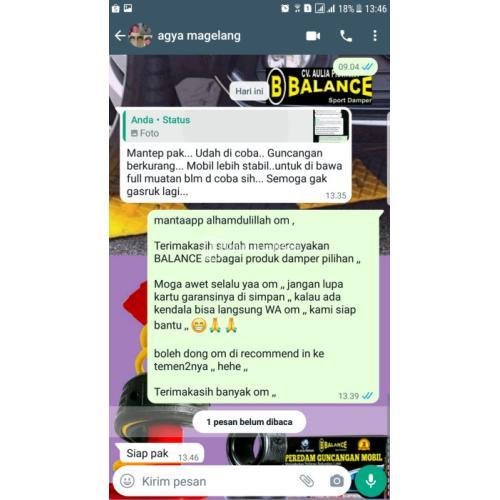 Balance Sport Damper Rahasia Mobil Anti Limbung dan Gasruk - Bandar Lampung