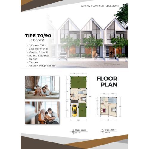 Dijual Rumah Baru Eksklusive di Tengah Kota Kenayan, Wedomartani, Ngemplak - Sleman