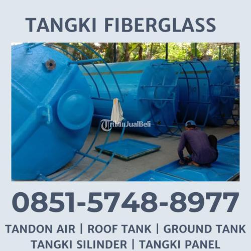 Pabrik Tangki Air Fiber, Roof Tank FRP, Tangki Panel Kotak, Ground Tank di Jember