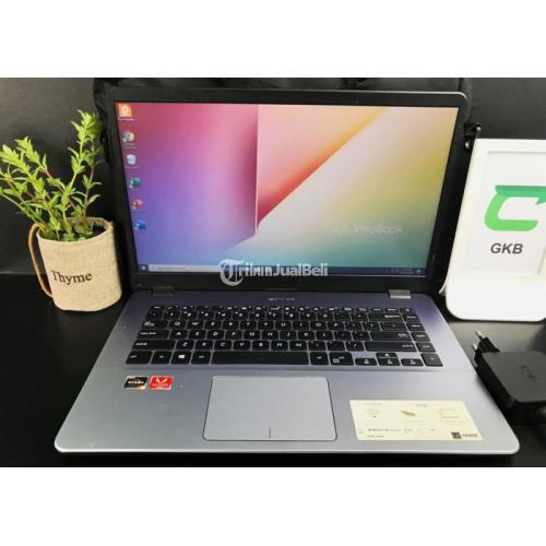 Laptop Asus Vivobook X505z Ryzen 5 Ram 8gb 1tb Second Fullset Mulus Normal Siap Pakai Nego Di