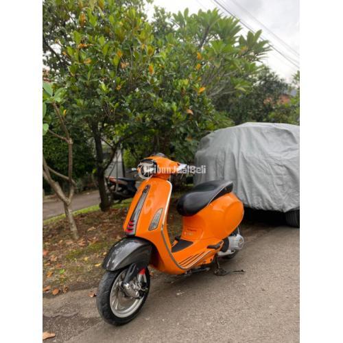 Motor Vespa Sprint 150 3vie 2015 Orange Taormina Bekas Surat Lengkap Di ...