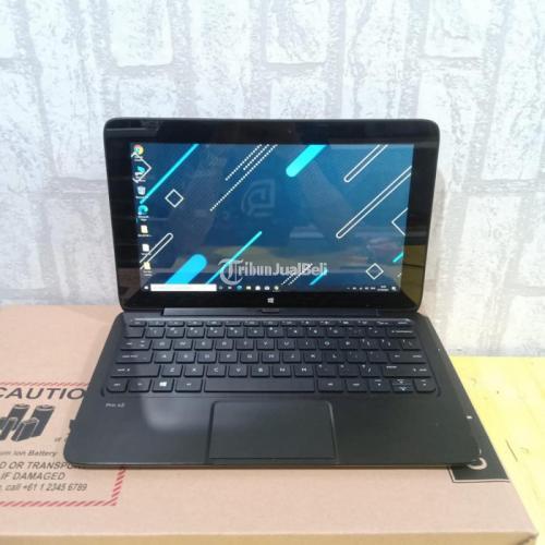 Laptop HP Pro x2 410 G1 Core i5di402Y Ram 4 GB / 128GbSSD Bekas Normal