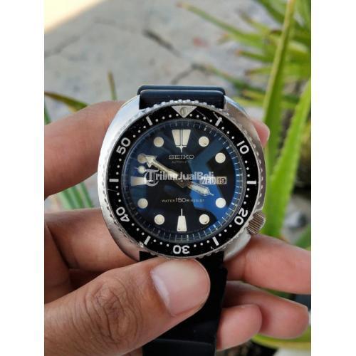 Jam Tangan Seiko Diver Turtle 6309di7049 US Market Bekas Normal