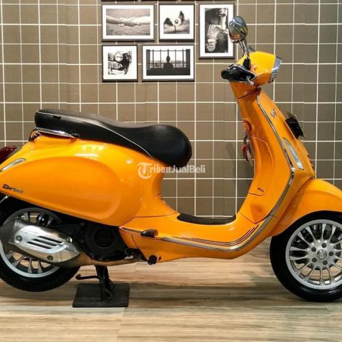 Motor Piaggio Vespa Sprint 150 3vie 2014 Orange Bekas Pajak Hidup Surat ...