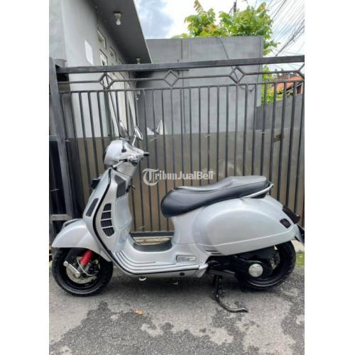 Motor Vespa GTS 2015 Silver Bekas Surat Lengkap Harga Murah di