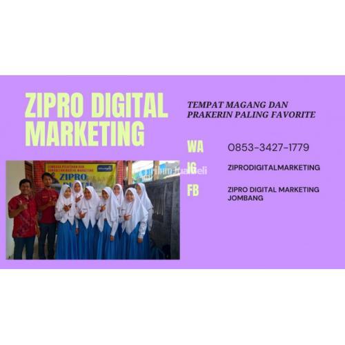 Zipro Digital Marketing Tempat PKL Jurusan TKJ - Nganjuk