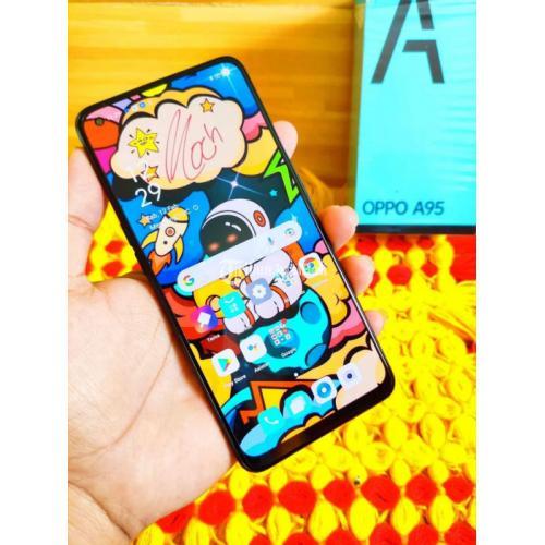 HP Oppo A95 Ram 13/128GB NFC Garansi Resmi Second Fullset Mulus Normal - Semarang