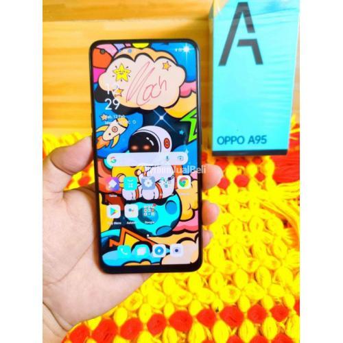 HP Oppo A95 Ram 13/128GB NFC Garansi Resmi Second Fullset Mulus Normal - Semarang
