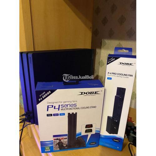 Konsol Sony Playstation 4 Pro 1TB Free Kipas Bekas Like New Segel Void - Tangerang