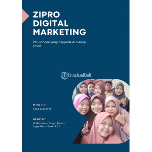 Zipro Digital Marketing Tempat PKL SMK Jurusan OTKP dari SMK PGRI 1 Jombang - Jombang