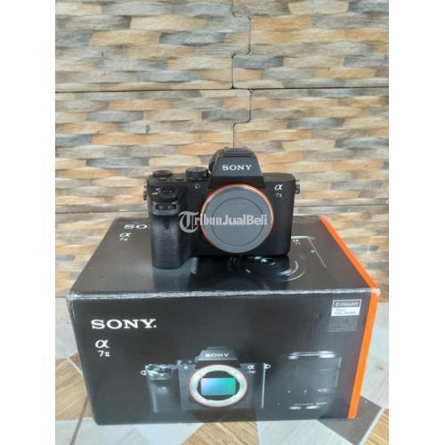 Kamera Sony A7II Fullset Second Normal Mulus Minus Pemakaian di