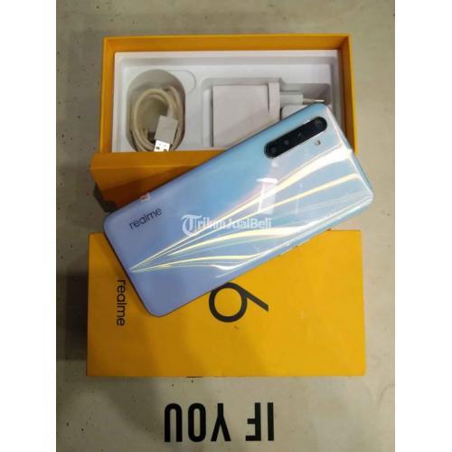 HP Realme 6 Ram 4/128GB IMEI Resmi Second Fullset Mulus Normal Siap Pakai - Semarang