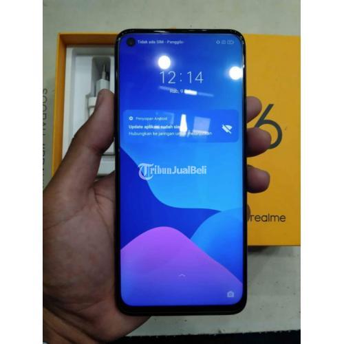 HP Realme 6 Ram 4/128GB IMEI Resmi Second Fullset Mulus Normal Siap Pakai - Semarang