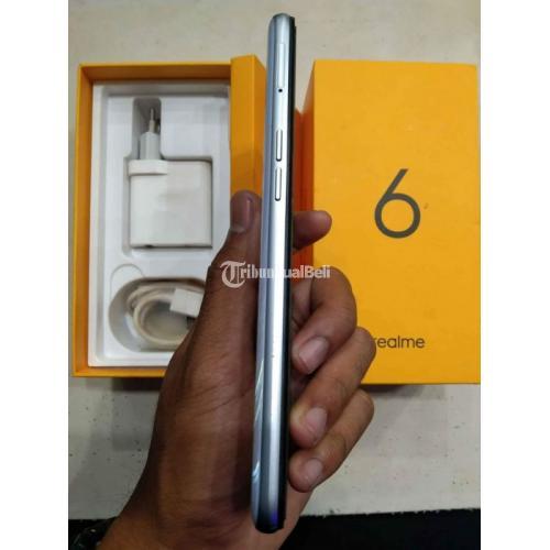 HP Realme 6 Ram 4/128GB IMEI Resmi Second Fullset Mulus Normal Siap Pakai - Semarang