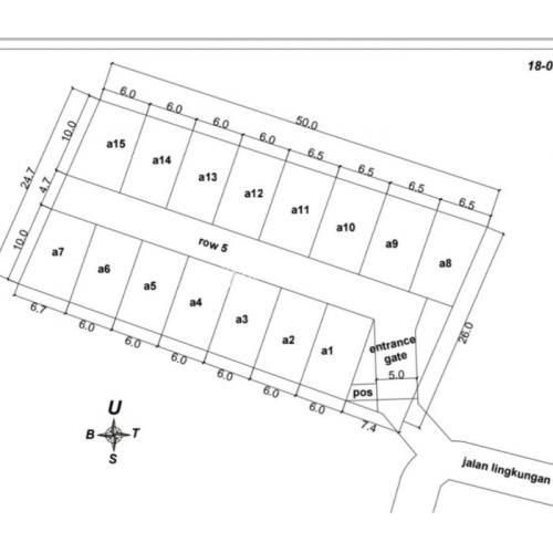 Rumah 2 lantai dekat jambore cibubur di cimanggis depok model skandinavian