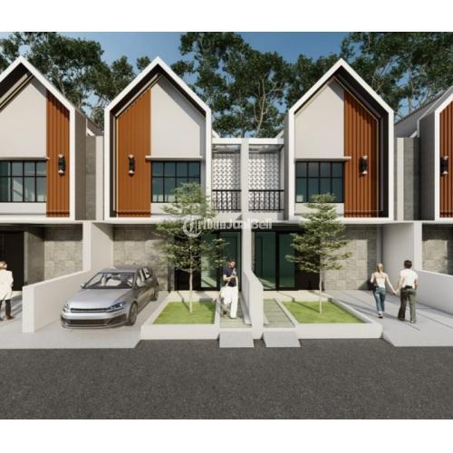 Rumah 2 lantai dekat jambore cibubur di cimanggis depok model skandinavian