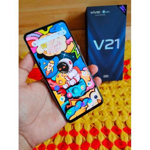 HP Vivo V21 5G Ram 12/128GB NFC Second Fullset Mulus Normal Siap Pakai - Semarang