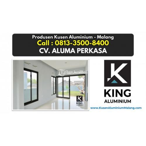 Supplier Pintu Kusen Aluminium Minimalis - Malang