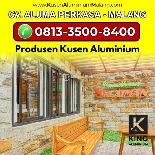 Supplier Kusen Kaca Mati Aluminium - Malang