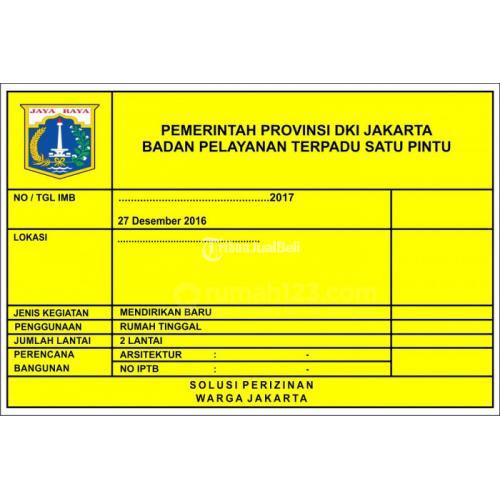 Jasa Pengurusan IMB dan Peningkatan Surat Tanah - Bekasi