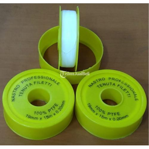 Nastro Teflon PTFE Per Idraulica - 15m X 19mm X 0.20mm - Sigillante Filettature Tubi E Raccordi - Foto 3