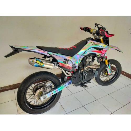 Motor Trail Honda CRF 2029 Hitam 2019 Akhir Bekas Segel Surat Lengkap Pajak Panjang Di Jakarta