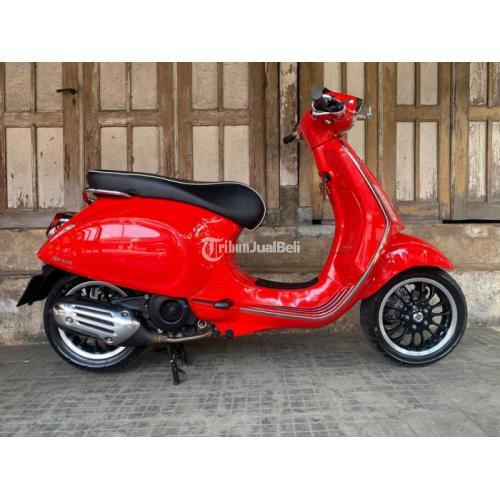 Motor Vespa Sprint 2020 Plat AB Bekas Like New Terawat Like New