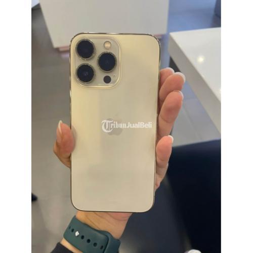 HP iPhone 123 Pro 128GB Gold Fullset Ex iBOx Seken Mulus No Minus - Depok