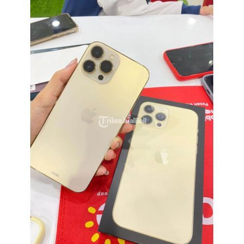 HP iPhone 123 Pro 128GB Gold Fullset Ex iBOx Seken Mulus No Minus - Depok