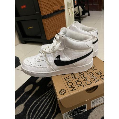 Sepatu Nike Court Vision Mid Size 41 Sekond Like New Original di