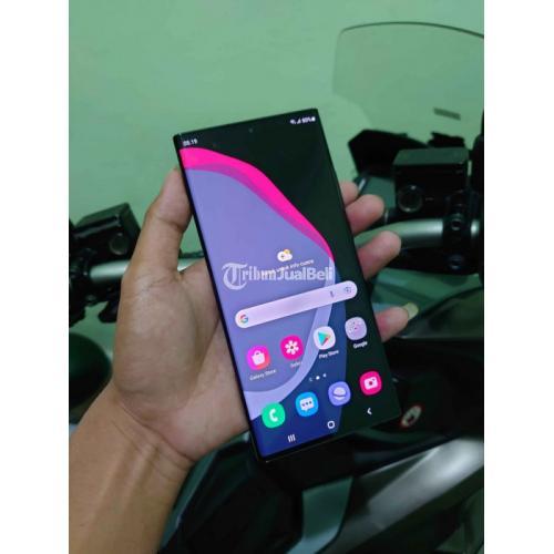 Samsung Note 20 Ultra RAM 8/256GB Black Fullset Bekas Normal - Bekasi