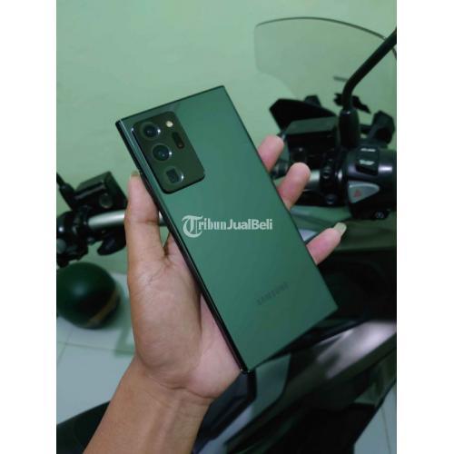 Samsung Note 20 Ultra RAM 8/256GB Black Fullset Bekas Normal - Bekasi