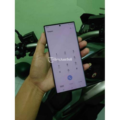 Samsung Note 20 Ultra RAM 8/256GB Black Fullset Bekas Normal - Bekasi