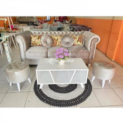 Sofa untuk Ruang Tamu desain Modern Harga Diskon Bisa Custom Warna - Bandung