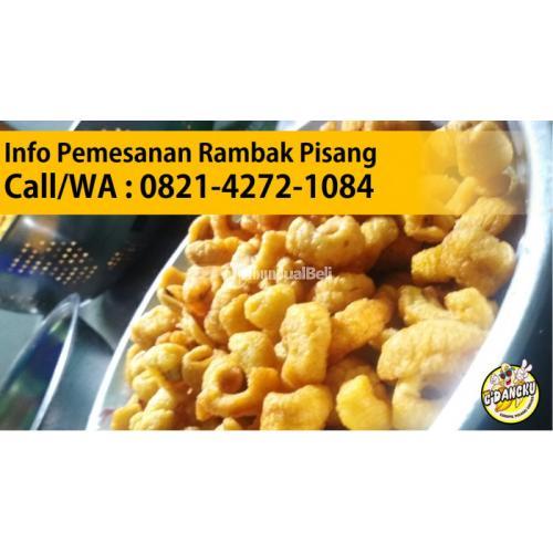 Produsen Rambak Pisang, menyediakan stok eceran maupun grosir