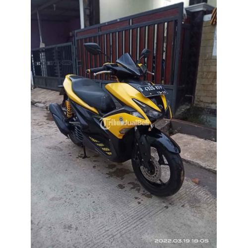 Motor Yamaha Aerox 2017 Akhir Bekas Terawat Pajak Panjang Siap Pakai - Bekasi