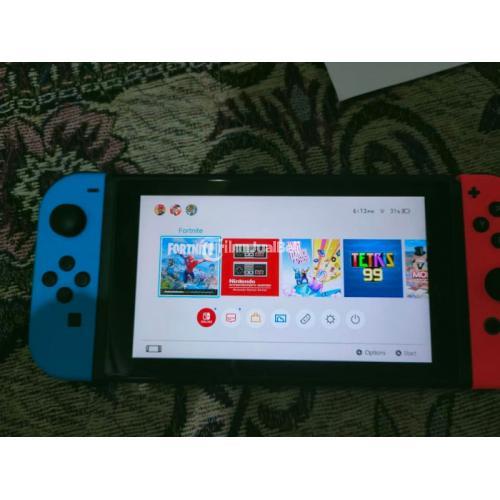 Jual Nintendo Switch V1 FULLSET (second)