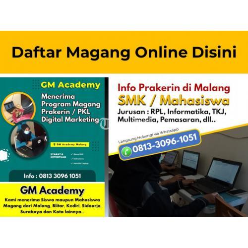 Tempat Magang Daring Mahasiswa Informatika