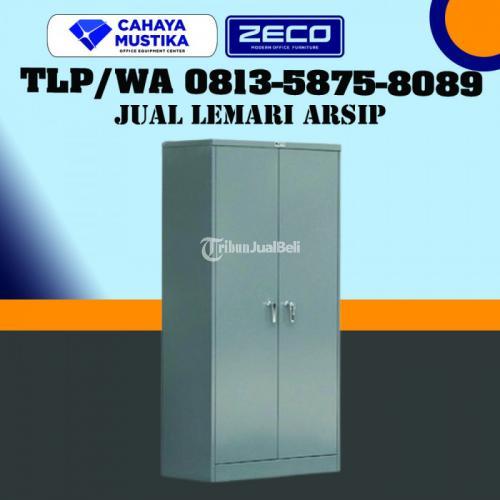 Lemari Arsip Sliding Kaca Merk Zeco