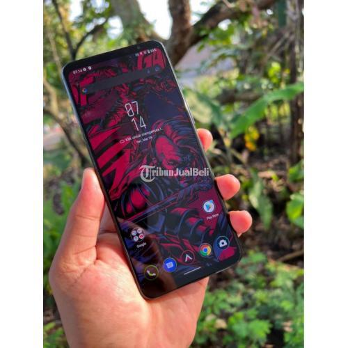 HP Asus ROG Phone RAM 8/128GB Black Second Normal Garansi di