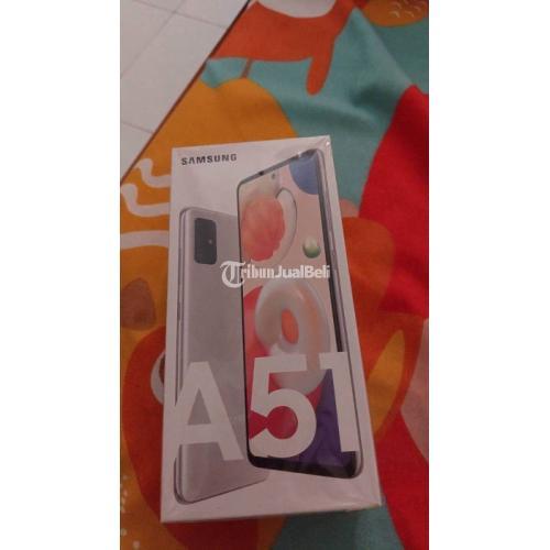 HP Samsung A51 Bekas Warna Silver RAM 8GB Mulus No Cacat - Bandung