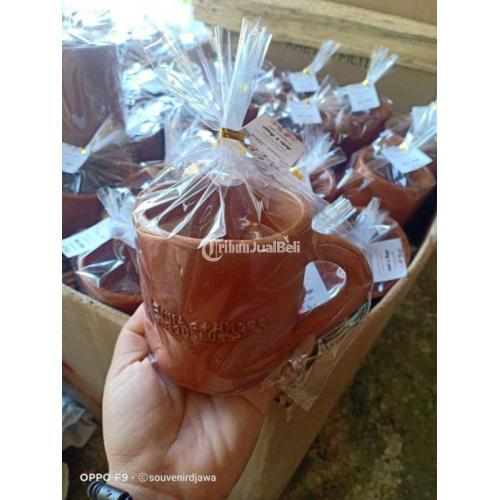 Mug Cangkir Gelas Gerabah Tanah Liat Menerima Partai Besar Cocok Untuk Souvernir - Bantul