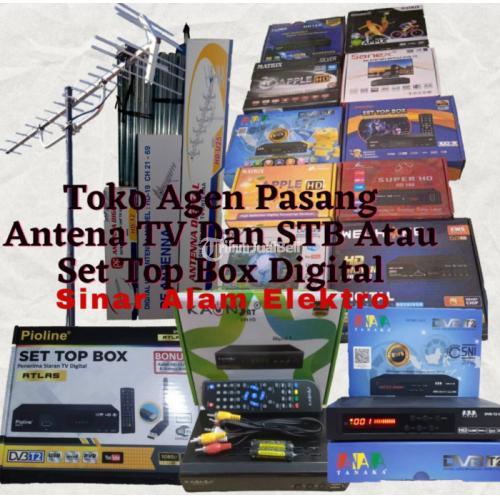 Terpercaya gambar jernih digital pasang antena TV dan set top box di Serpong Utara Tangerang Selatan