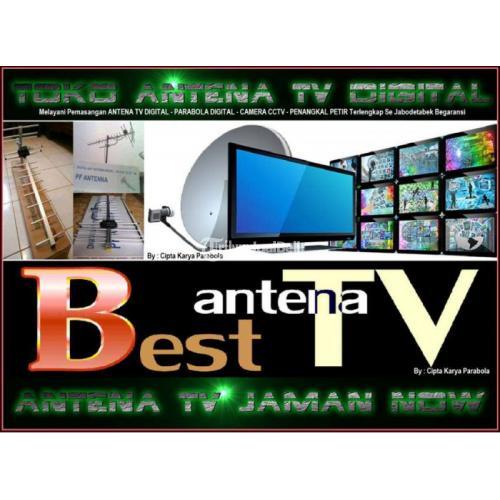 Toko Setting & Service, Pasang Baru Parabola - Antena TV Digital Benda Kota Tangerang
