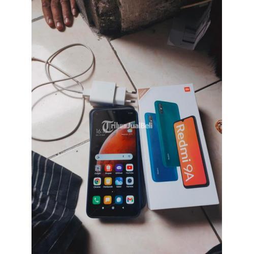 HP Redmi 9A Bekas RAM3 Lengkap No Minus Mulus Harga nego - Surabaya