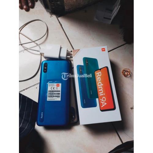 HP Redmi 9A Bekas RAM3 Lengkap No Minus Mulus Harga nego - Surabaya