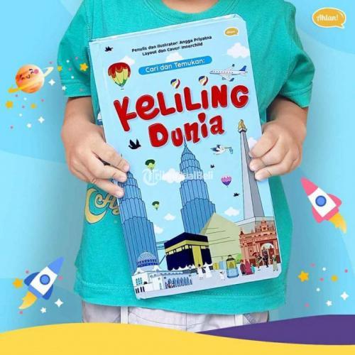 Buku Anak Keliling Dunia Baru Sampul Laminasi Glossy Hard Cover - Yogyakarta