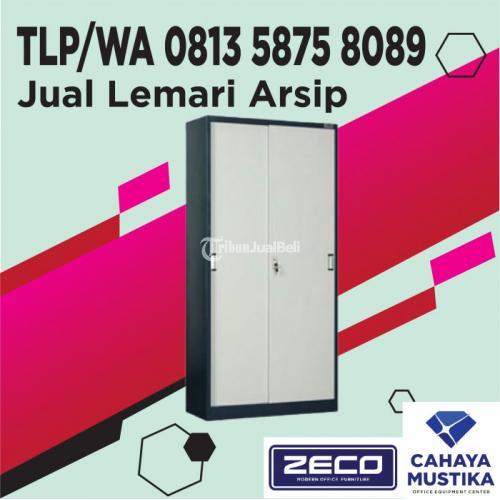 Lemari Arsip Besi Zeco Pintu Geser Kaca