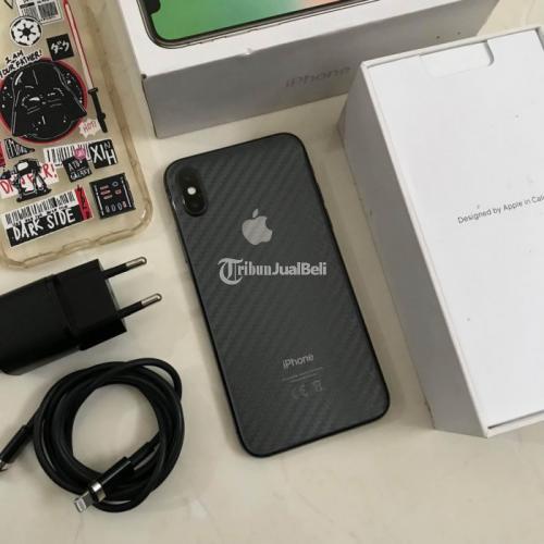 Hp Iphone X 64gb Grey Bekas Seperti Baru Fullset Siap Pakai - Sidoarjo